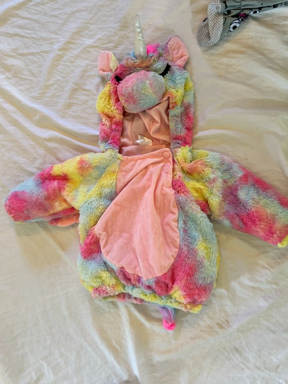 size 12 - 18 m month pink unicorn  costume halloween  12m 18m baby kids girls
